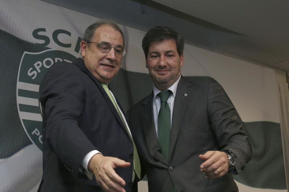Eduardo Barroso com Bruno de Carvalho, em 2013