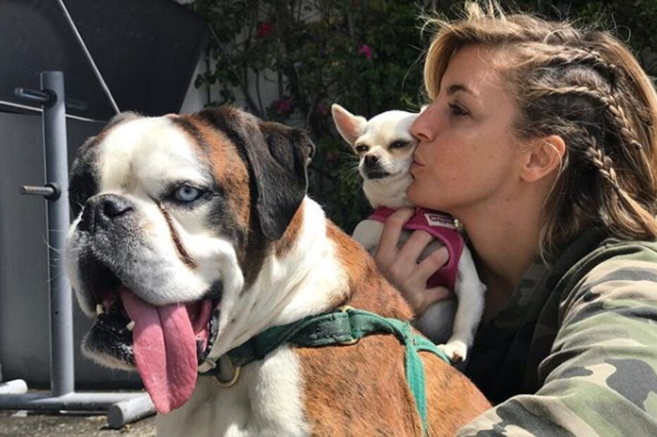 Jessica Athayde sempre demonstrou o amor pelos seus cães