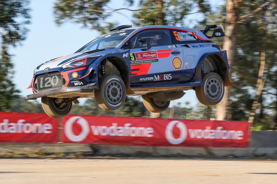 Terry Neuville no Rali de Portugal de 2018