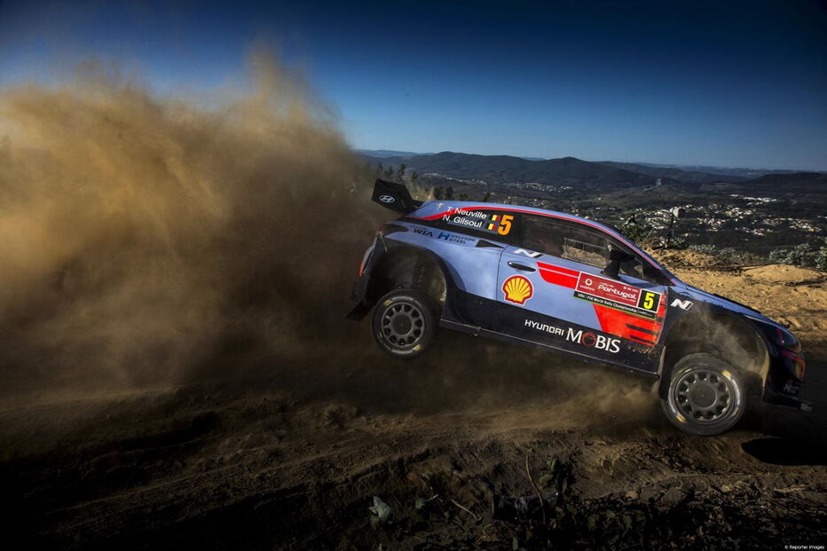 Terry Neuville no Rali de Portugal de 2018