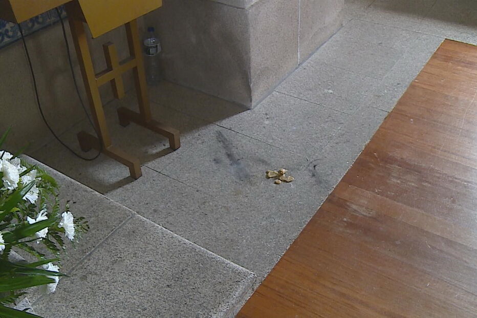 Igreja assaltada, em Celorico de Basto