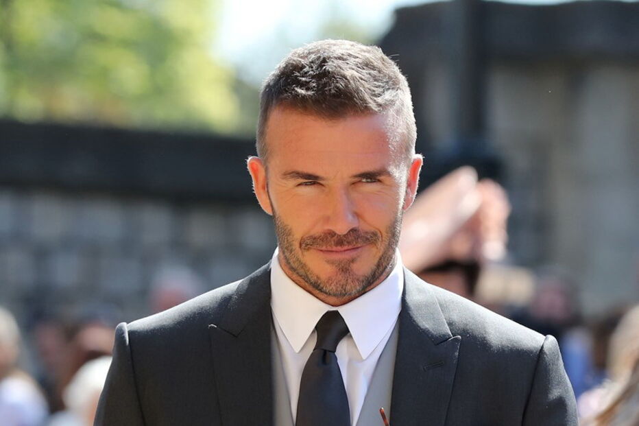 David Beckham faz furor no casamento real de Harry e Meghan