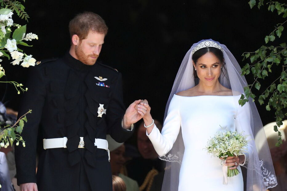 O Príncipe Harry incluiu no bouquet de Meghan as flores preferidas da sua mãe, a Princesa Diana