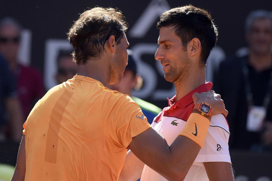 Nadal bateu Djokovic em dois sets nas meias do torneio de Roma