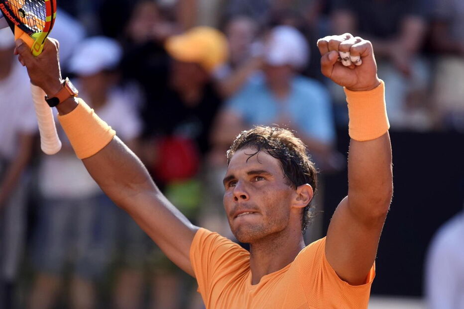 Nadal bateu Djokovic em dois sets nas meias do torneio de Roma