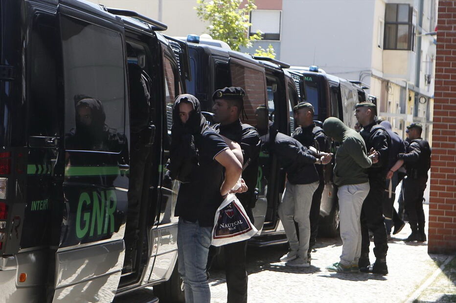 Suspeitos do ataque ao Sporting em Alcochete no Tribunal do Barreiro