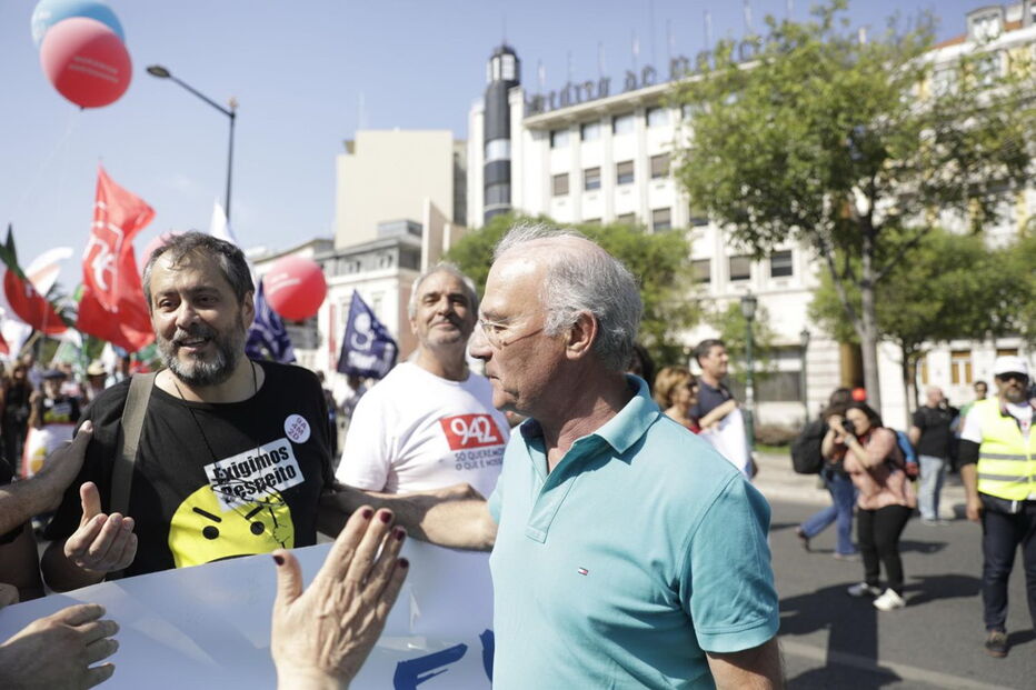 Milhares de professores participaram em manifestação em Lisboa