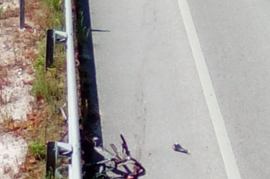 Colisão entre bicicleta e veículo ligeiro faz um morto