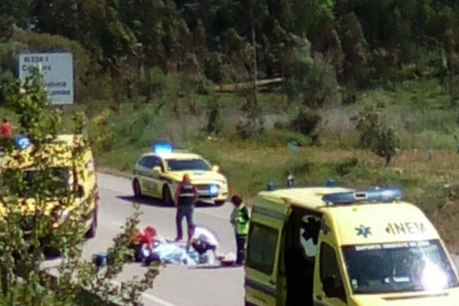 Colisão entre bicicleta e veículo ligeiro faz um morto