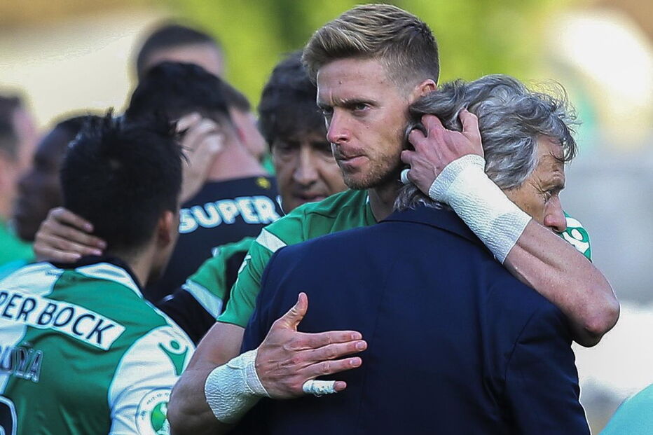 Jorge Jesus na final da Taça de Portugal, perdida pelo Sporting