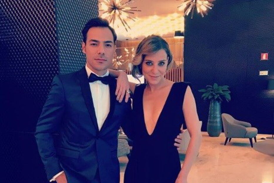 Joana Solnado com Tiago Aldeia