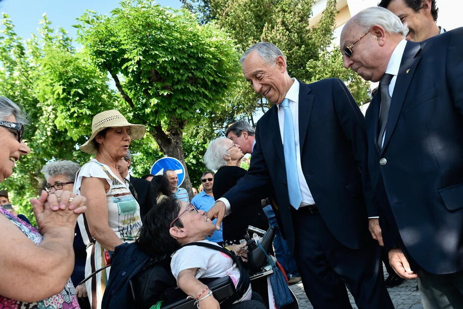 Marcelo Rebelo de Sousa visitou Gouveia