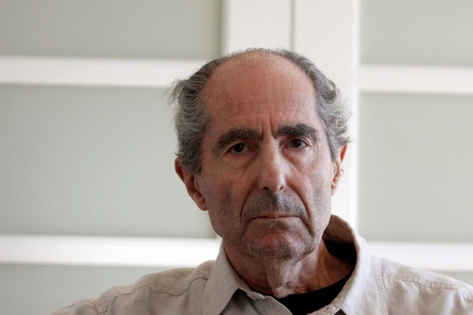 O escritor americano Philip Roth