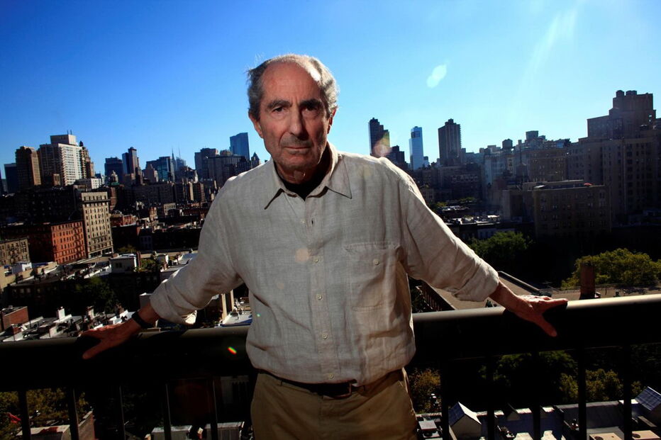 O escritor americano Philip Roth