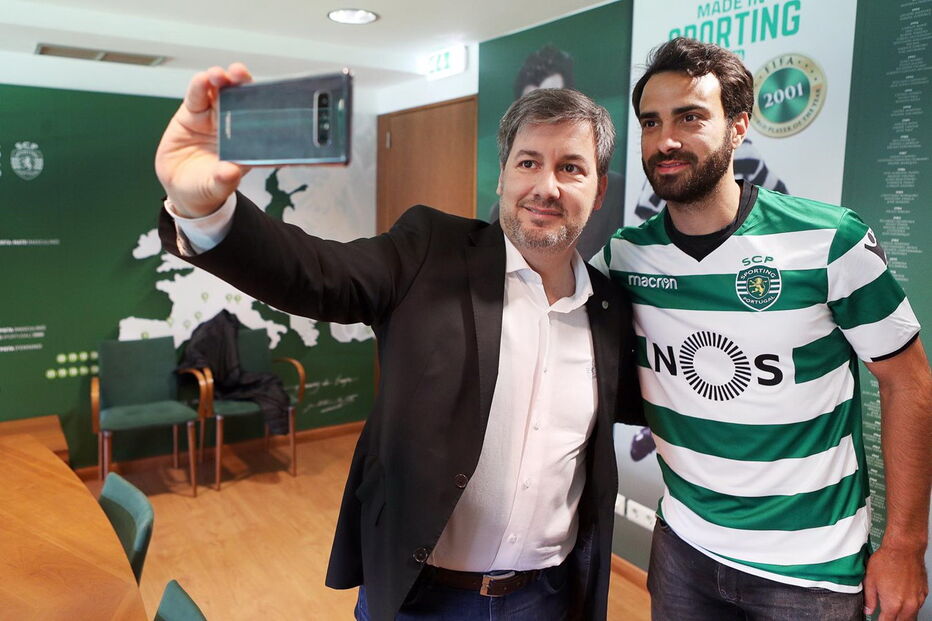 Marcelo apresentado no Sporting