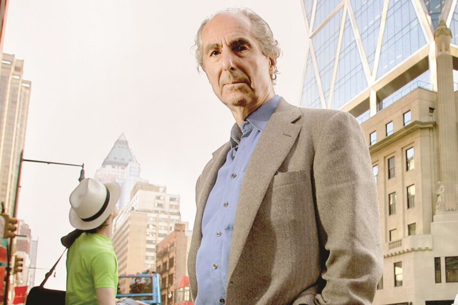 O escritor americano Philip Roth