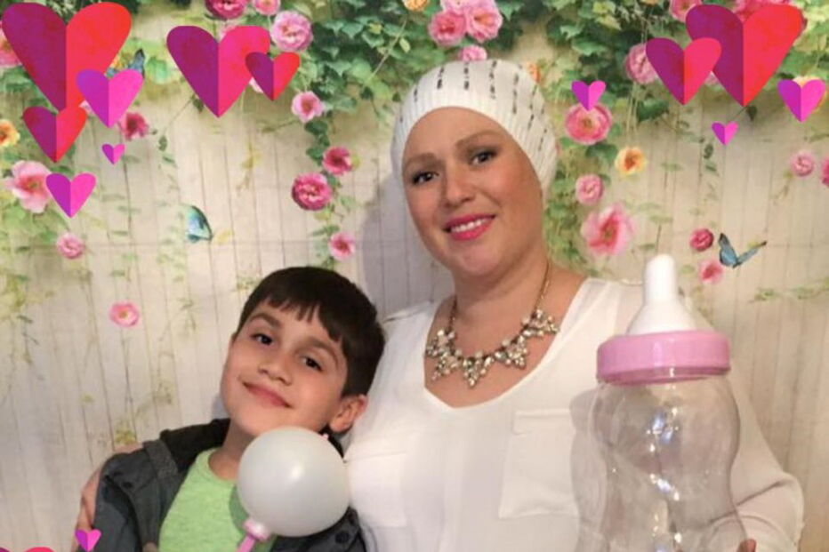 Mulher grávida com cancro