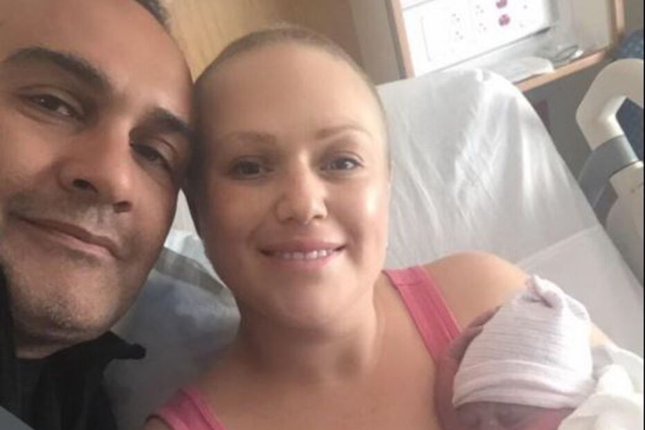 Mulher grávida com cancro