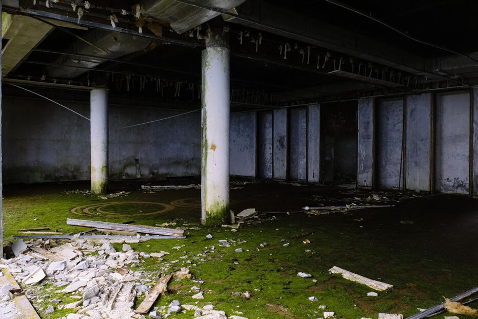 Hotel Monte Palace, na Ilha de São Miguel, está em ruínas há vários anos