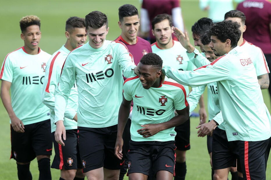Treino da Seleção Nacional