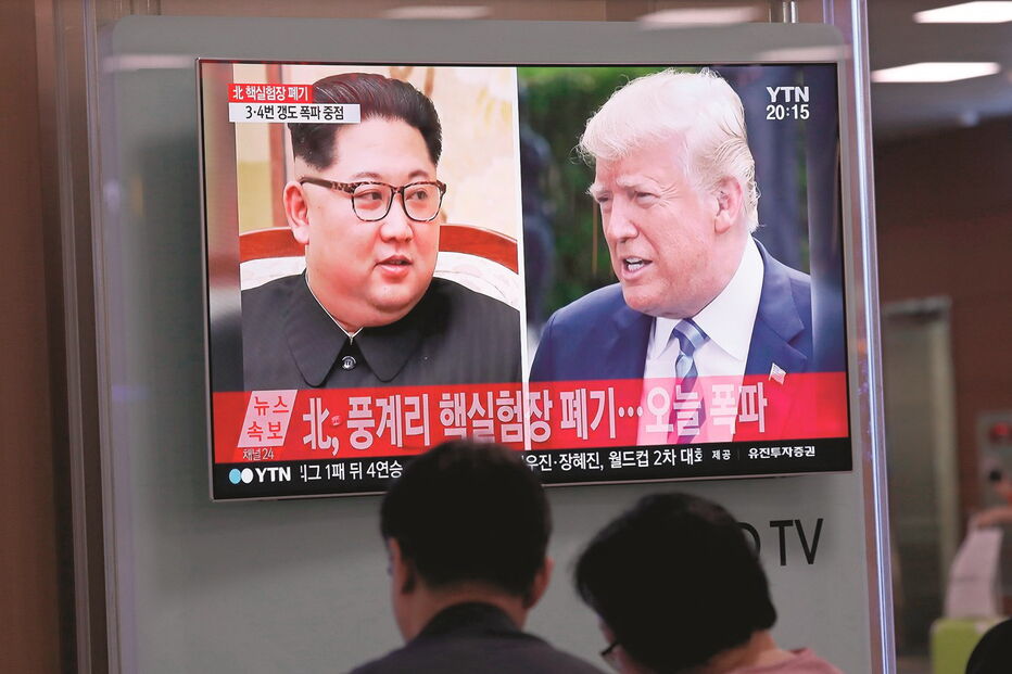 Kim Jong-un e Donald Trump