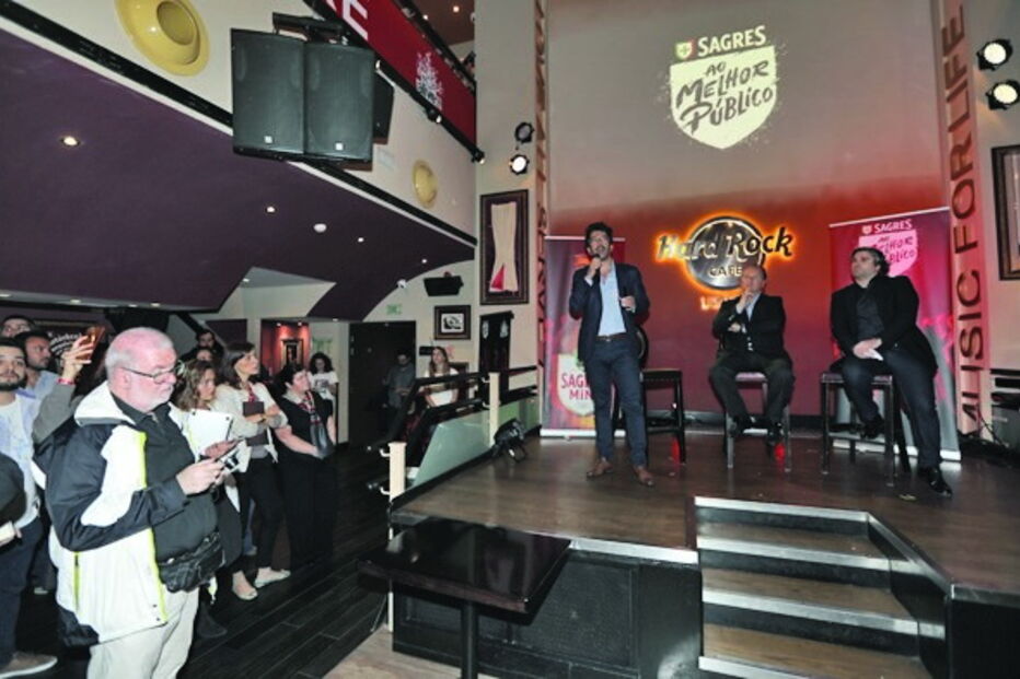 Apresentação do Palco Sagres