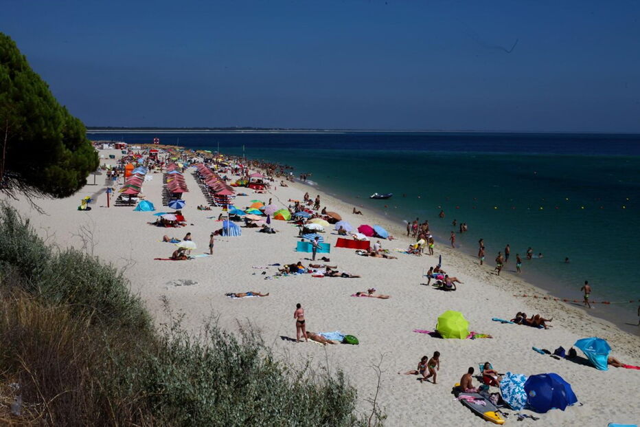Praia da Figueirinha, em Setúbal