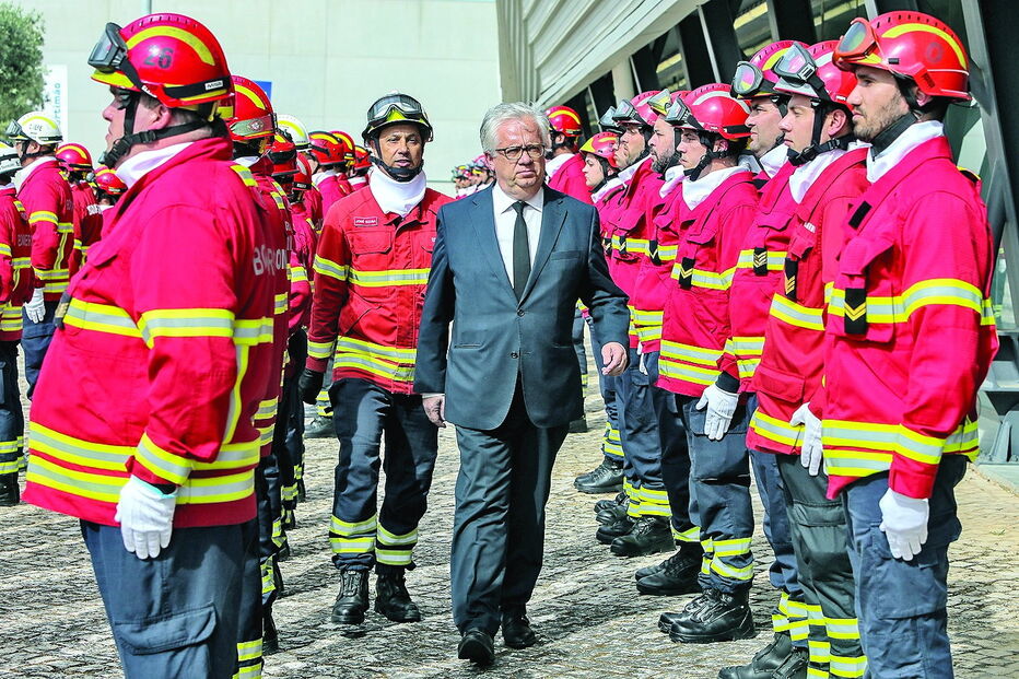 Ministro Eduardo Cabrita esteve na apresentação do dispositivo de combate a incêndios rurais 