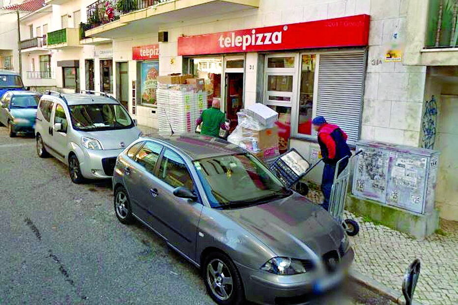 Telepizza assaltada em Casal de Cambra
