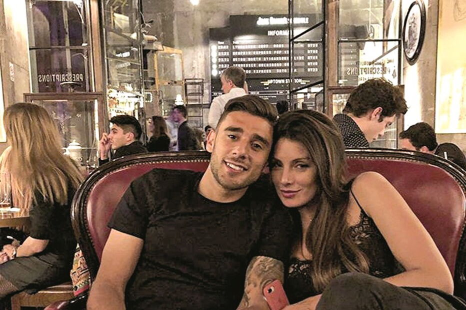 Salvio com a mulher, Magali