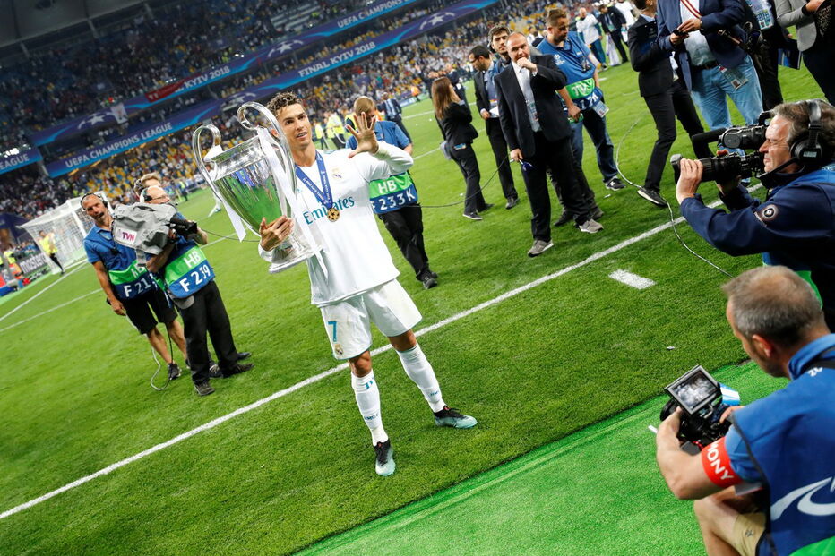 Real Madrid comemora 13º triunfo da Liga dos Campeões	