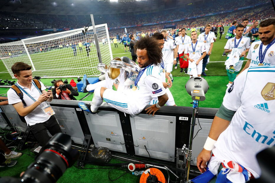 Real Madrid comemora 13º triunfo da Liga dos Campeões	