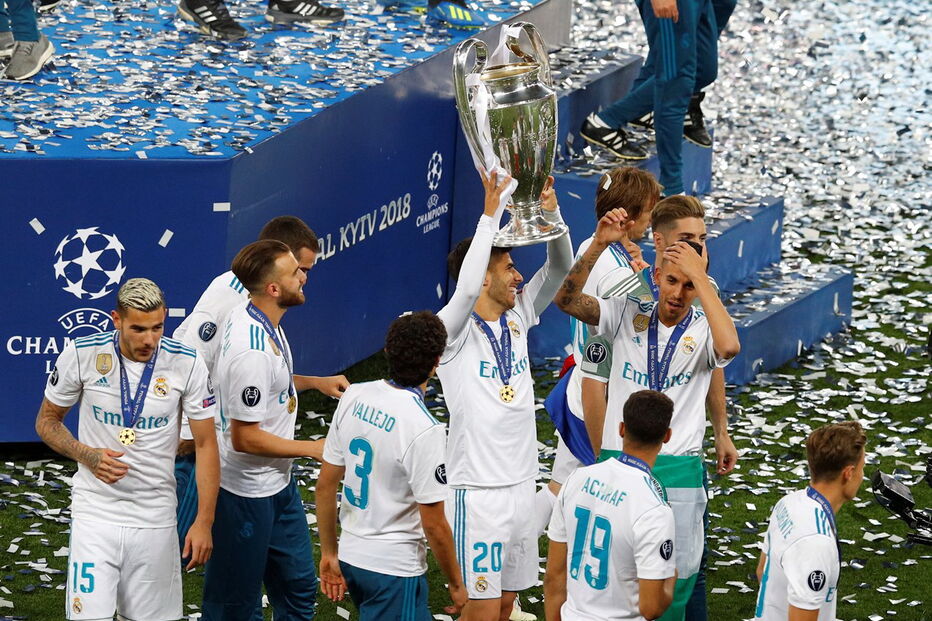 Real Madrid comemora 13º triunfo da Liga dos Campeões	