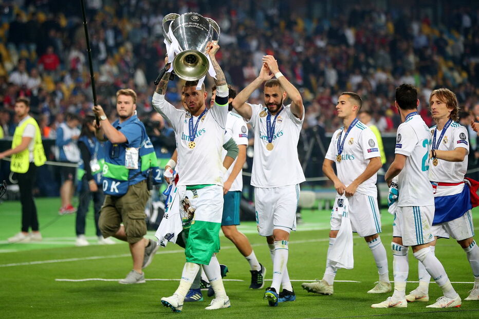 Real Madrid comemora 13º triunfo da Liga dos Campeões	