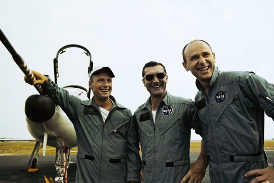 Alan Bean, colegas, espaços