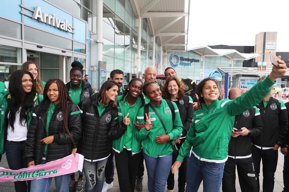 Equipa feminina de atletismo do Sporting