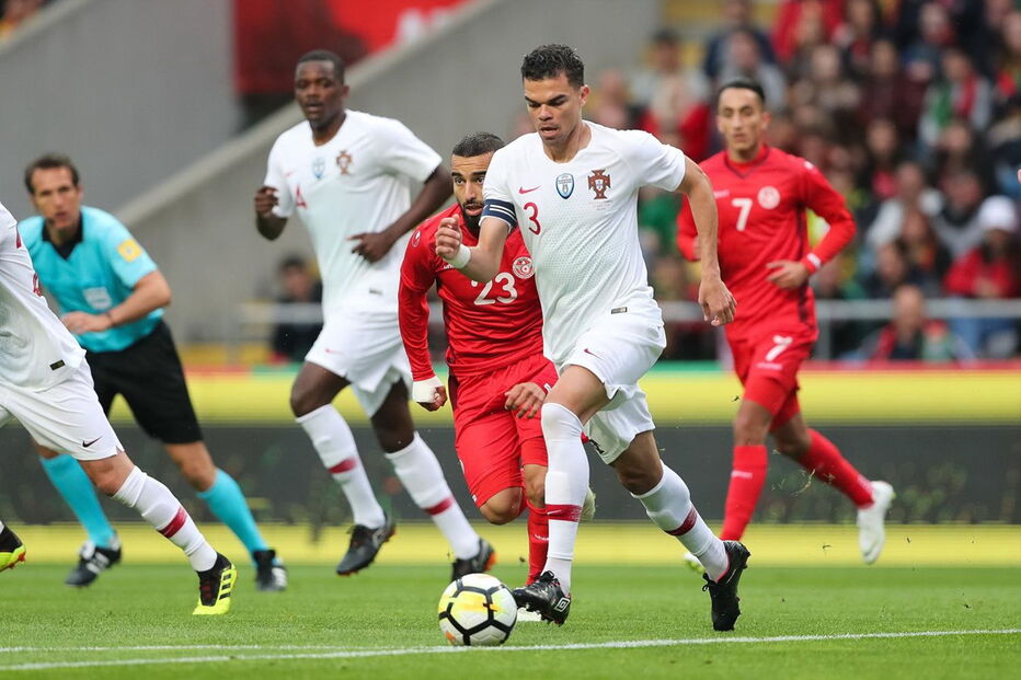 As melhores imagens do Portugal-Tunísia