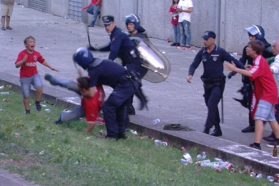 MP pede condenação do subcomissário da PSP que agrediu adepto do Benfica