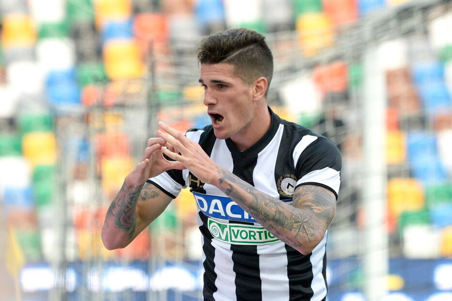 Rodrigo de Paul jogou nas duas últimas épocas na Udinese, somando 74 jogos e oito golos  