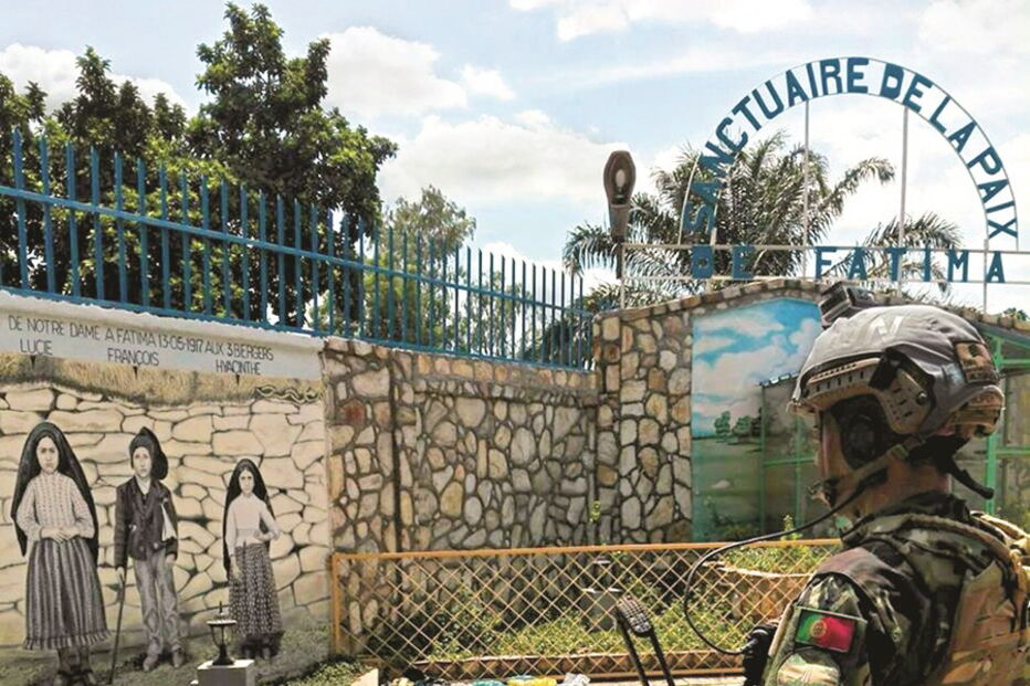 paraquedistas, República Centro-Africana