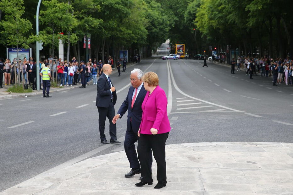Visita oficial de Angela Merkel em Portugal