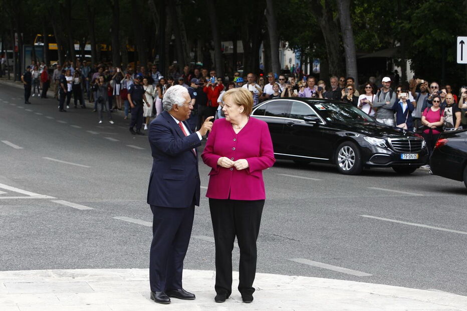 Visita oficial de Angela Merkel em Portugal
