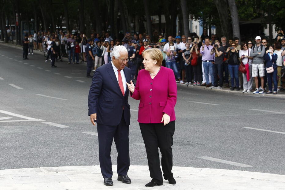 Visita oficial de Angela Merkel em Portugal