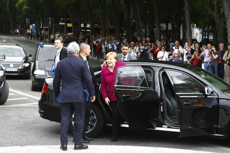 Visita oficial de Angela Merkel em Portugal