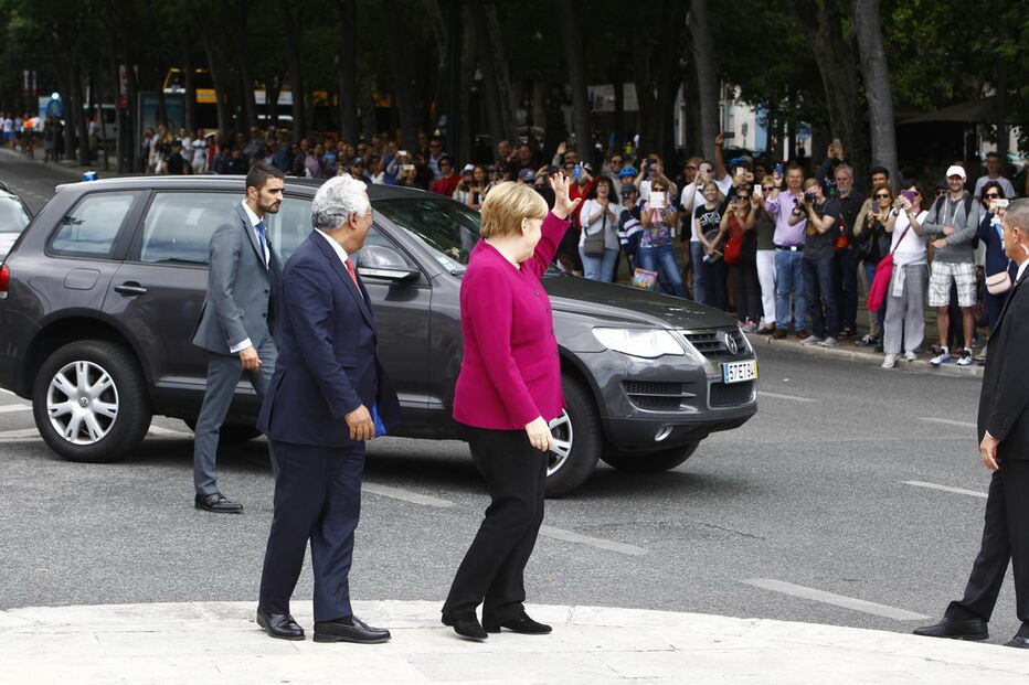 Visita oficial de Angela Merkel em Portugal