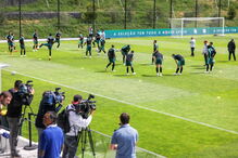 A equipa portuguesa tem estado a preparar-se para o Mundial 2018 na Rússia