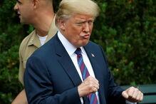 Durante o discurso, Trump afirmou que não existe nenhum atleta que seja mais saudável do que ele 