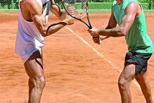 Ronaldo e o amigo Miguel Paixão