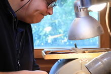 Jorge Lira constrói gaitas de foles e vende-as para vários países