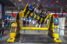 Feira de tecnologia na cidade chinesa de Guiyang